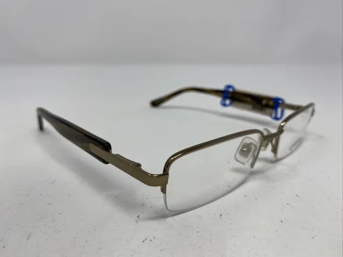 Orvis Italy Denali Bronze (BRNZ) 51-18-135 Brown Half Rim Eyeglasses Frame /P50 3