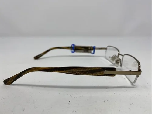 Orvis Italy Denali Bronze (BRNZ) 51-18-135 Brown Half Rim Eyeglasses Frame /P50 4