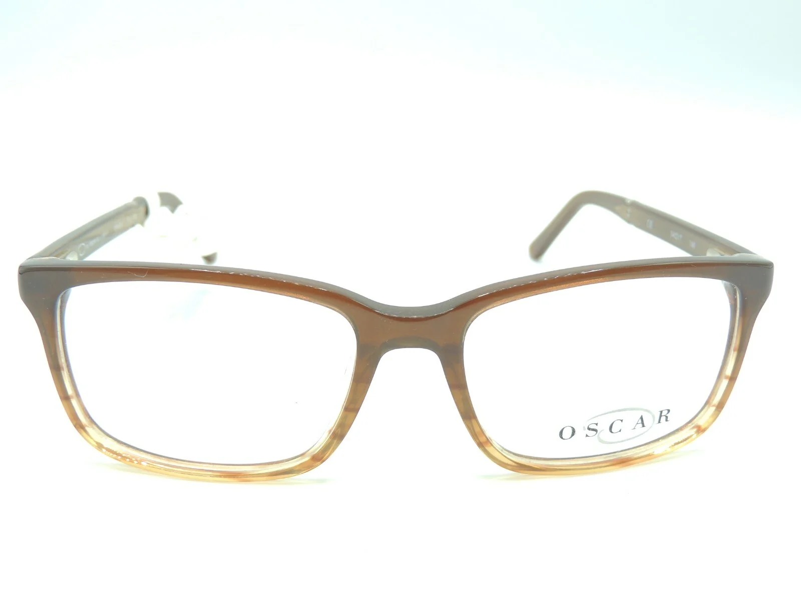 Oscar De La Renta 829 Brown Horn Eyeglass Frame 3