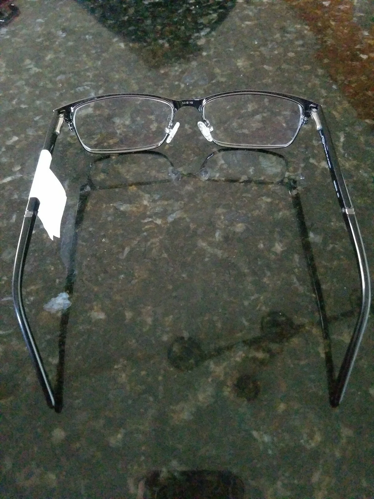 OSCAR DE LA RENTA Eyeglasses SHINY BLACK MENS Frames OSM839 New $124 4