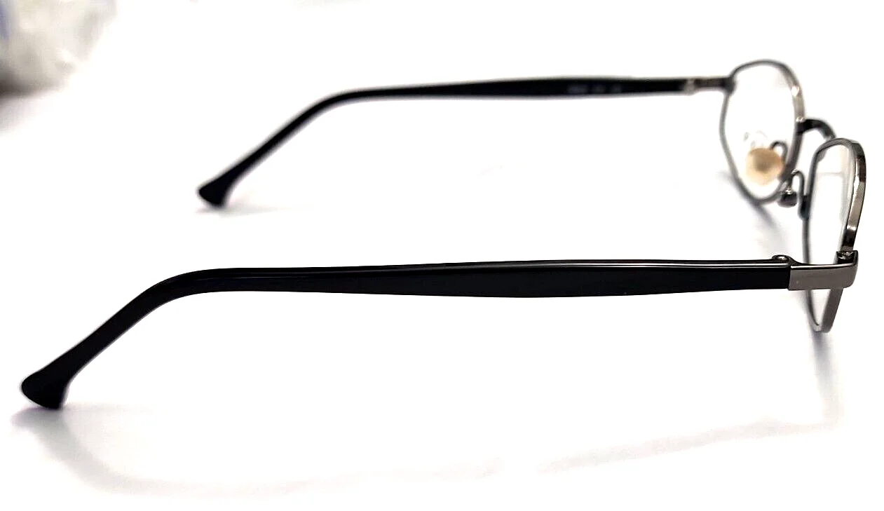 Oscar De La Renta OS204 010 Sm Gray Metal Eyeglasses 49-21 140 No Nose Pad New 3