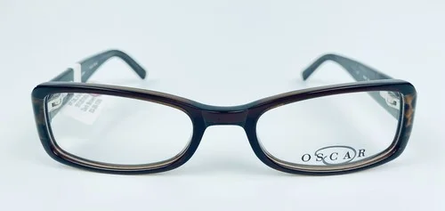 Oscar De La Renta OSL 318 Dark Brown Leopard Eyeglasses Frame 53-20-135
