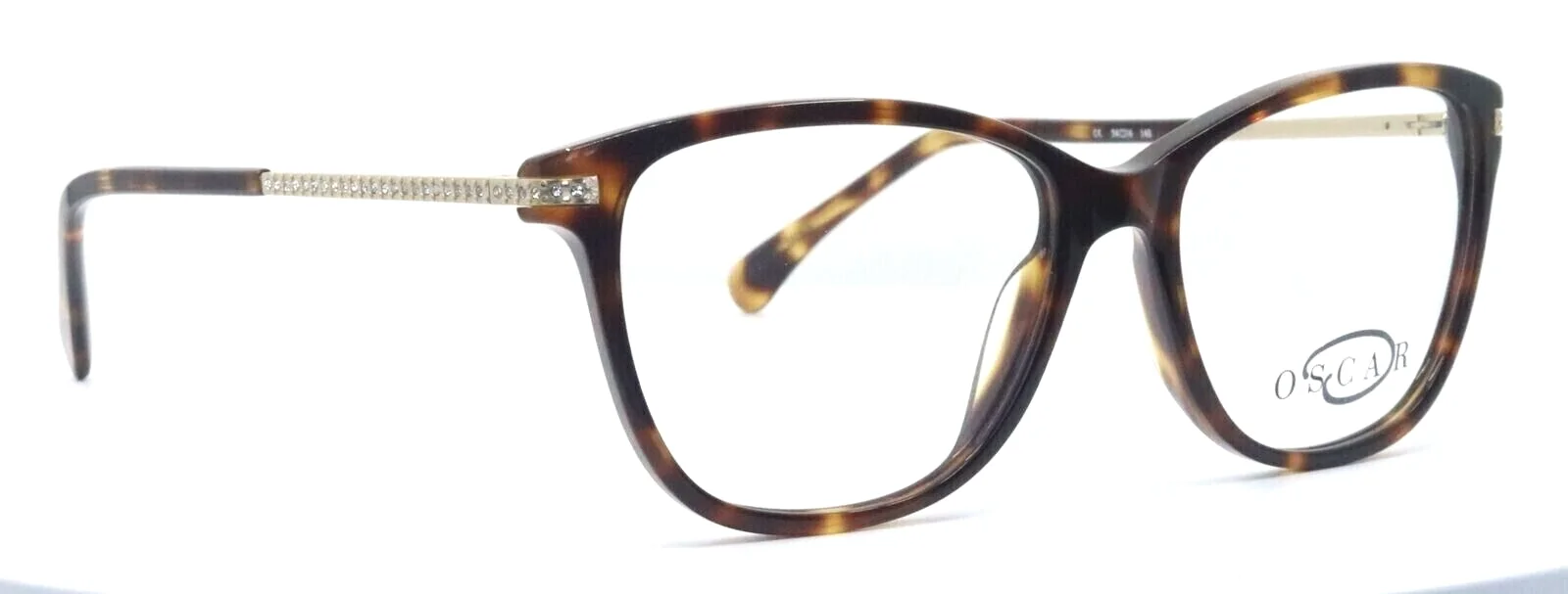 OSCAR DE LA RENTA OSL464 214 Tortoise Square Womens Eyeglasses Frames 54-16-140 3