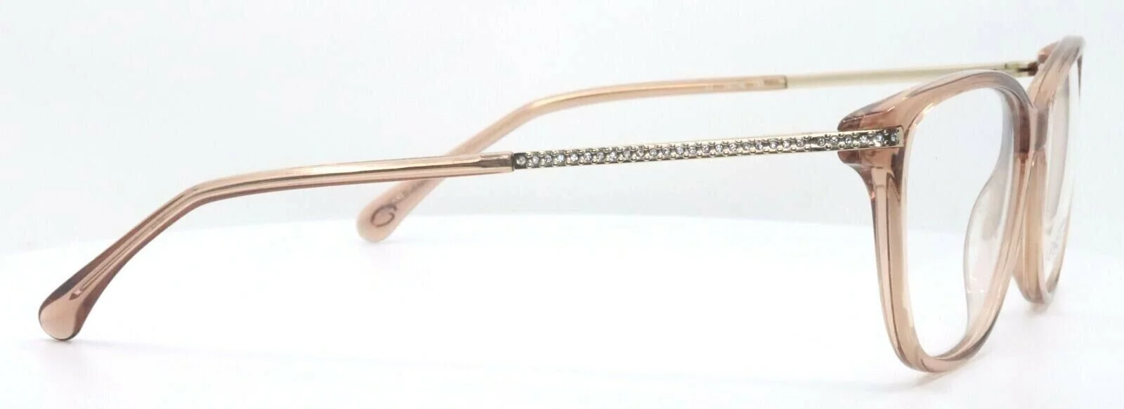 OSCAR DE LA RENTA OSL464 290 Crystal Nude Square Womens Eyeglasses 54-16-140 4