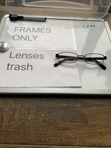 Oscar De La Renta OSM803 001 Black Metal Rectangle Eyeglasses Frames 50-18 140