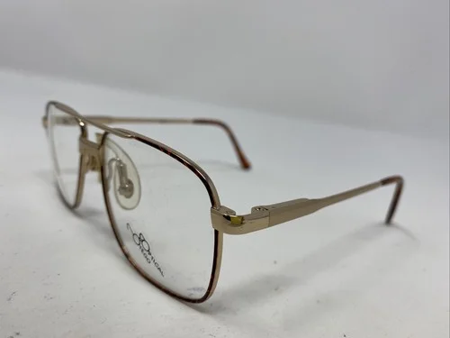 Otego Optical Eyeglasses Frame Tracker Satin Gold 50-16 Full Rim :189 2