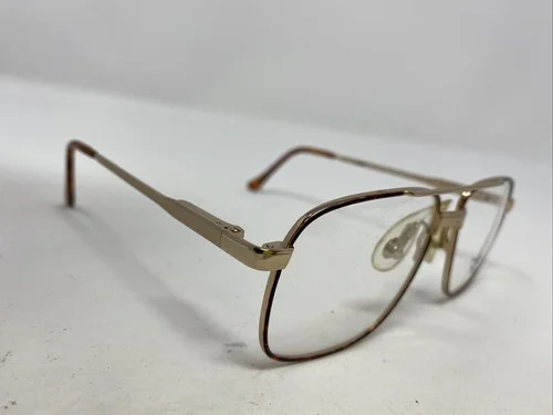 Otego Optical Eyeglasses Frame Tracker Satin Gold 50-16 Full Rim :189 4
