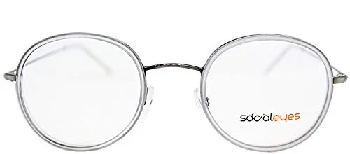 OTIS+GREY OG 9007 Gold Round Mens Eyeglasses Frames 49-20-145