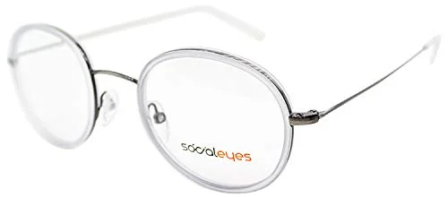 OTIS+GREY OG 9007 Gold Round Mens Eyeglasses Frames 49-20-145 2