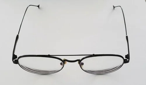 OTTOTO EYEGLASS FRAME M60029 Col 1 54-18-146 Black Round Double Bridge ZI50 2