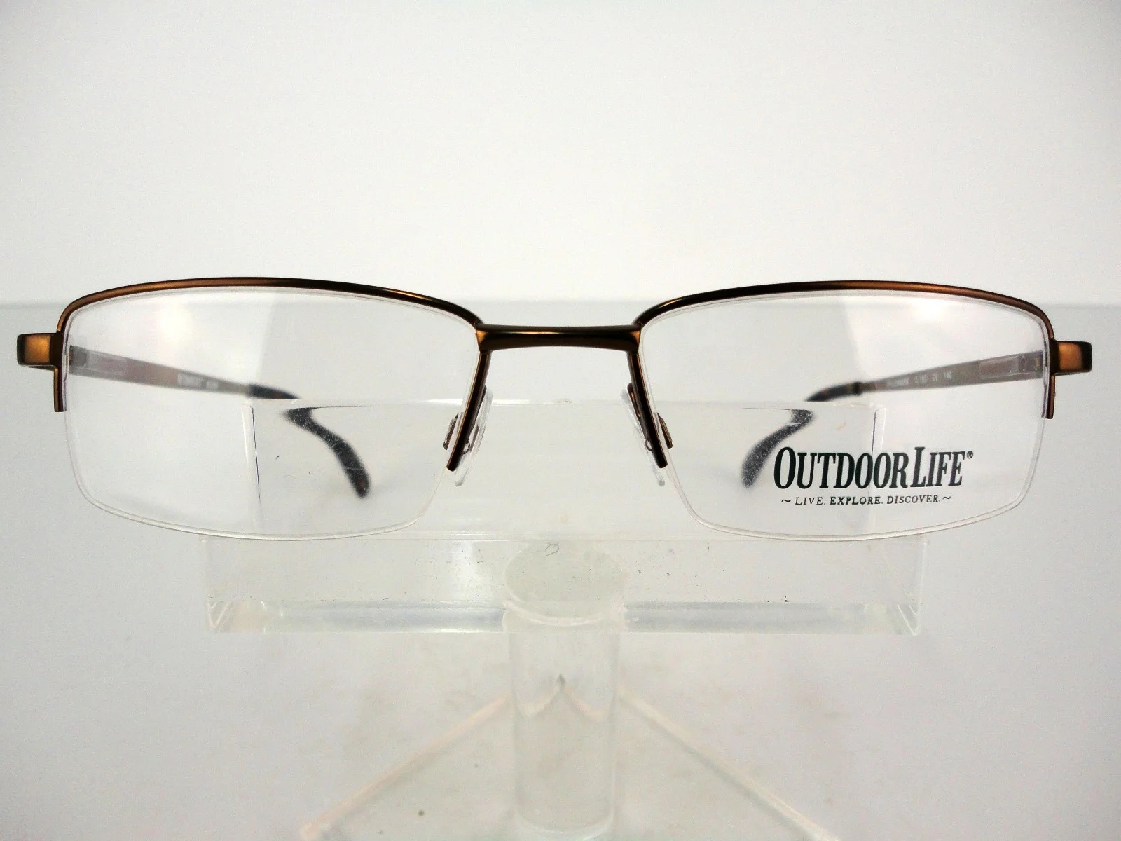 Outdoor Life 825M by Zylowear Brown 53 x 18 140 mm Eyeglass Frames 3
