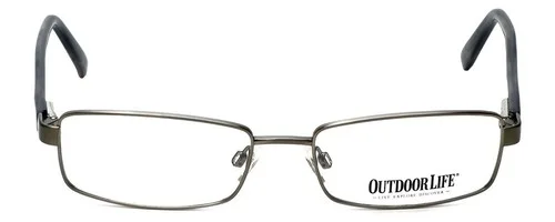 Outdoor Life Authentic Designer Reading Glasses OL820T in Metal Gun Silver 54mm 1