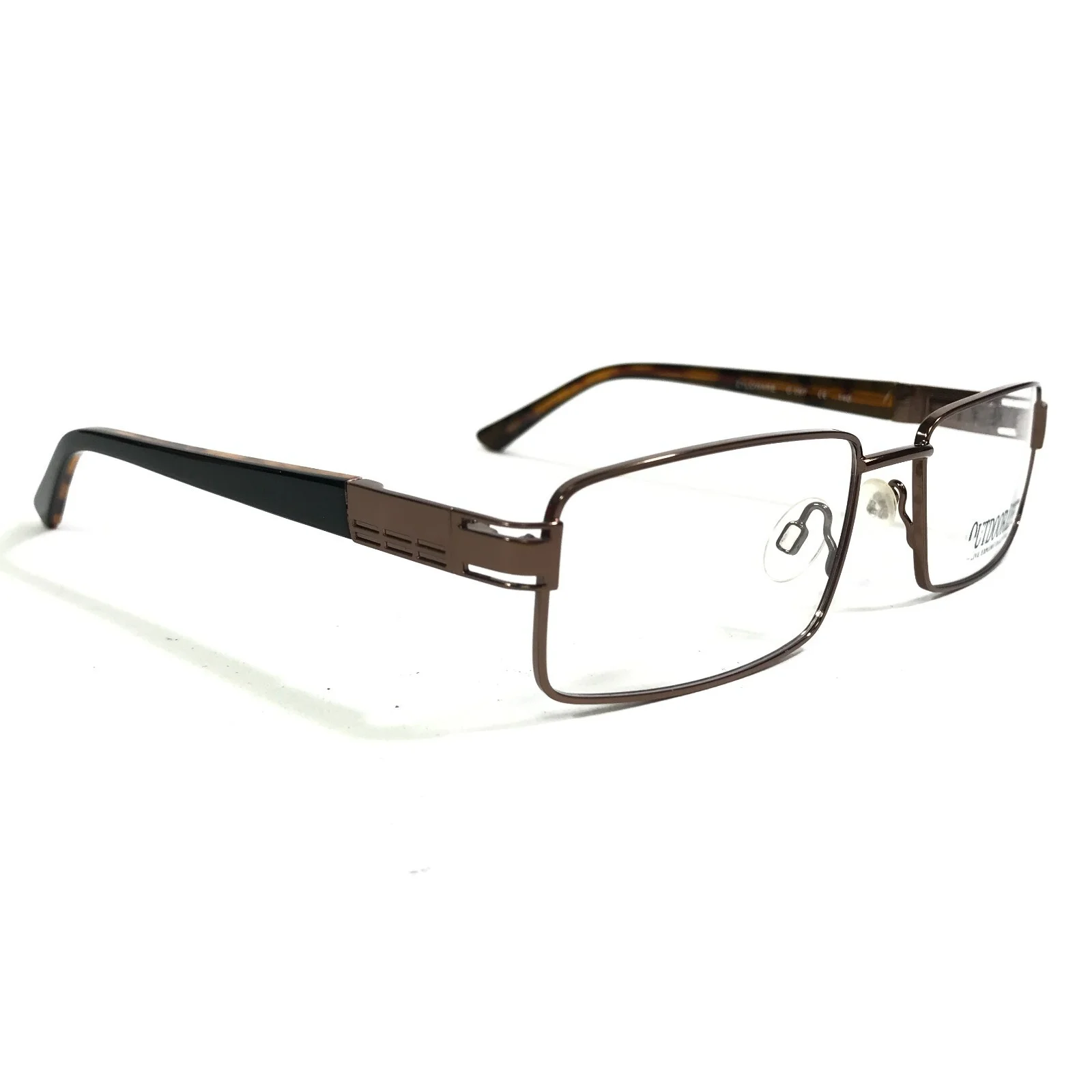 Outdoor Life Eyeglasses Frames 833M ZYLOWARE C.097 Brown Rectangular 54-17-140 3