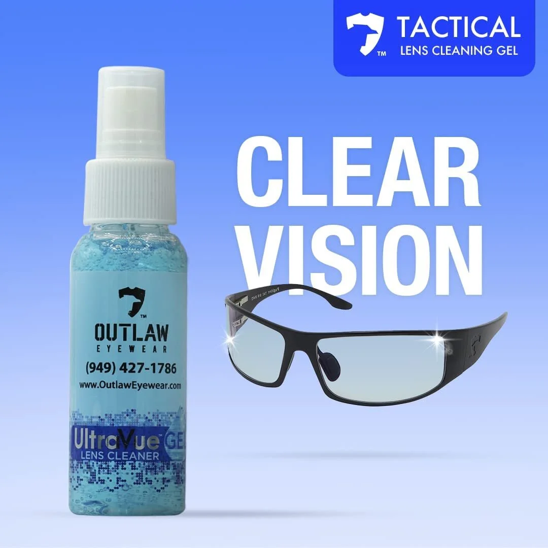 OutLaw Eyewear Tactical Lens Cleaner Gel for Clear Eyeglass 4