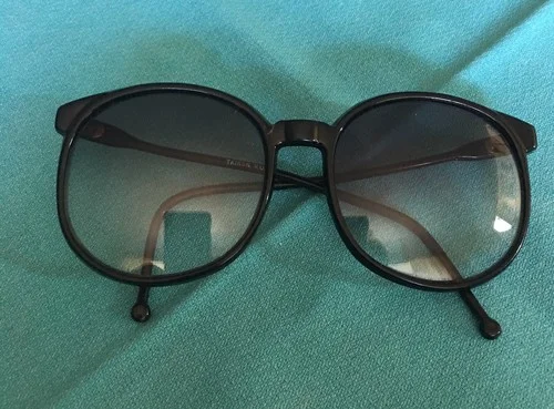 Oversized Black Artistic Glasses Frames , Made In Taiwan 2