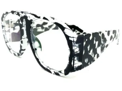 OVERSIZED Classic Vintage Retro Style Clear Lens EYE GLASSES Large Black Frame 4