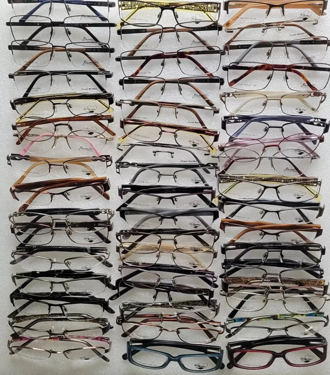 Oversized MALINA XL Large Big Round Circle Thin Metal Frames Eye Glasses Specs 3