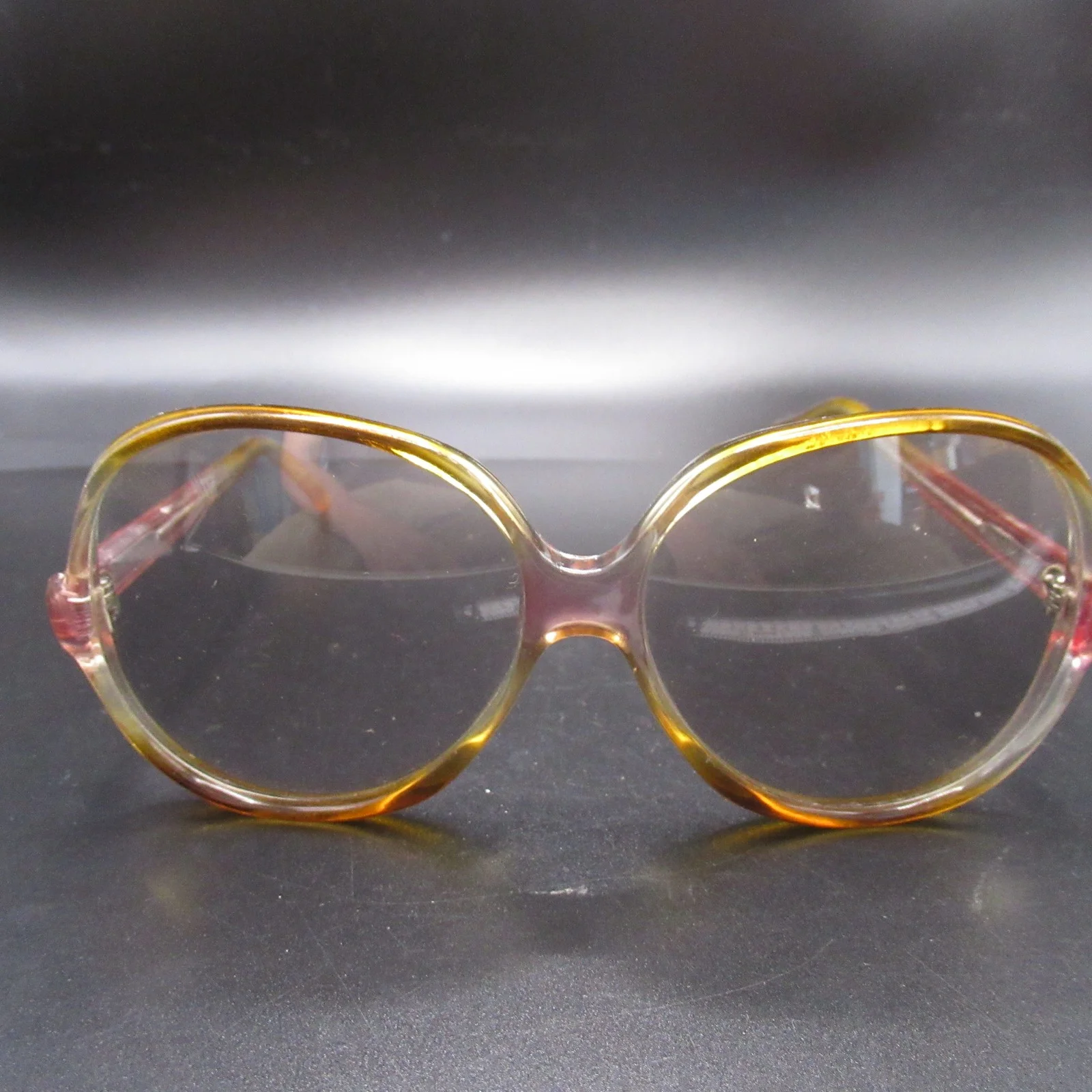 Oversized VICTORIA Cat Eye Clear Lens Women Large Fashion Eyeglasses Frames XL 3