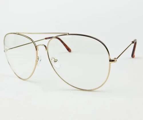Oversized XL ROCK STAR Huge Metal Aviator Large Big Women Eyeglasses Frames 4197 2