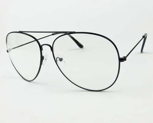 Oversized XL ROCK STAR Huge Metal Aviator Large Big Women Eyeglasses Frames 4197 3