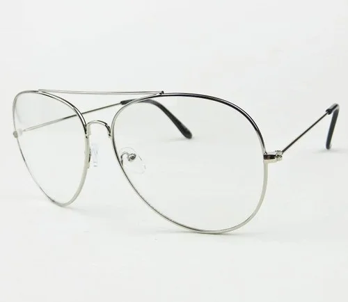 Oversized XL ROCK STAR Huge Metal Aviator Large Big Women Eyeglasses Frames 4197 4