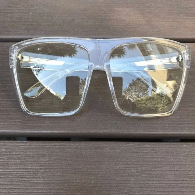 Oversized XXL Square Aviator Flat Top Large Hipster Retro Eyeglasses Frames Big 2
