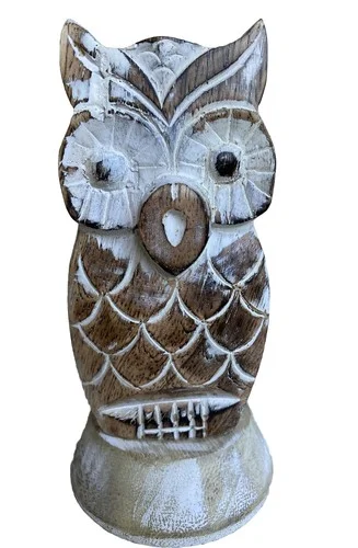 Owl Spectacle Stand Eyeglass Holder Foldable Display Stand Wooden Tabletop