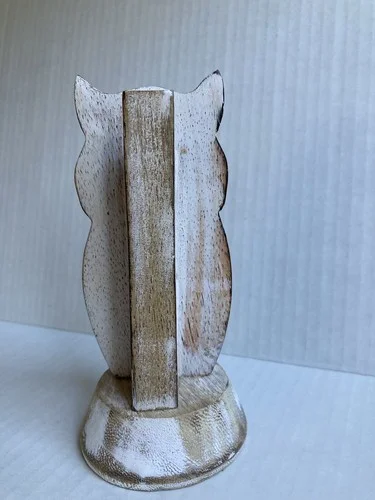 Owl Spectacle Stand Eyeglass Holder Foldable Display Stand Wooden Tabletop 4