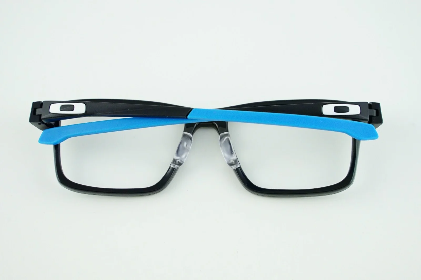 OX8071-0454 Chamfer 2 Oakley Polished Black Blue 54-17-140 Asian Fit AF Frames 3