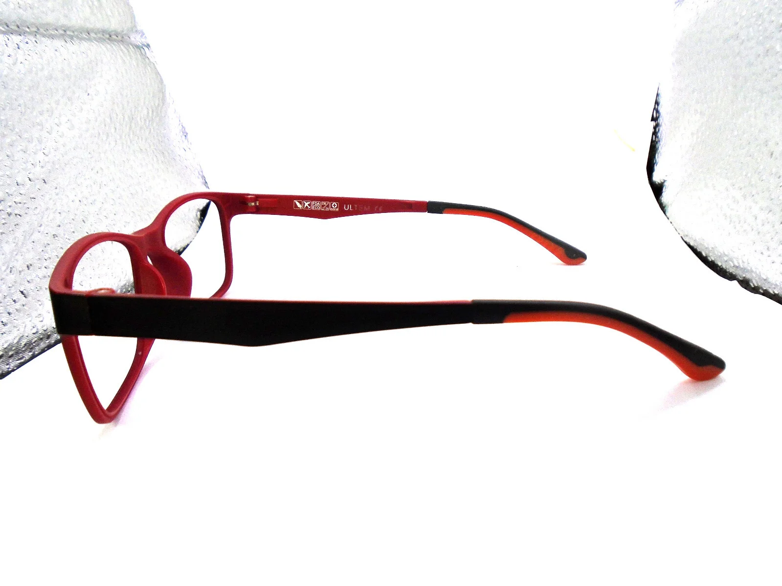 Oxygen 6014 Red 52-18-140 Lightweight Plastic Eyeglasses Frames 4