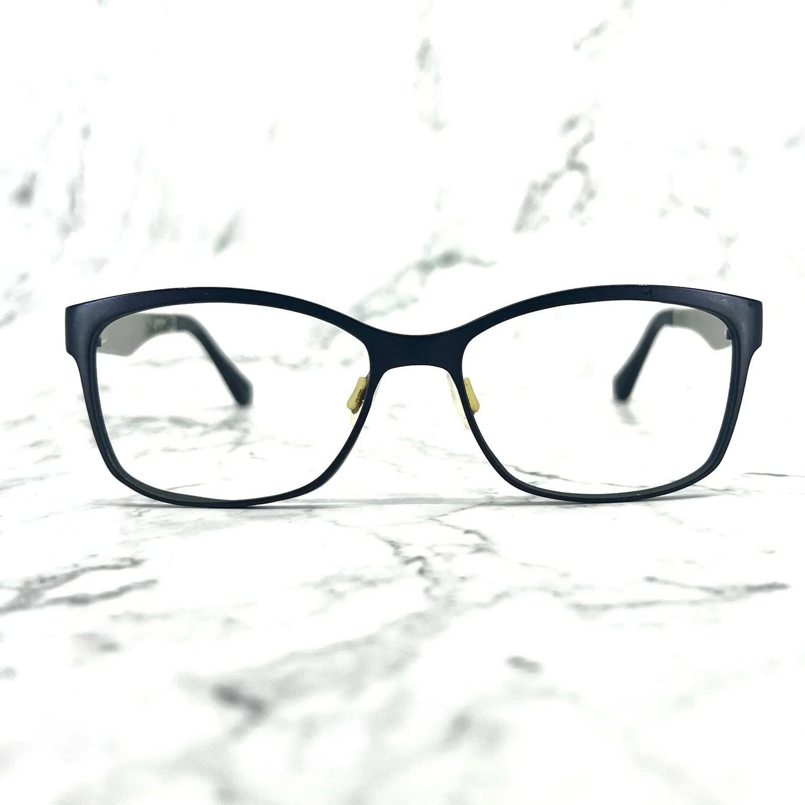 Oxygen 6016 Eyeglasses Black Full Rim Rectangle Frames 53-16-140
