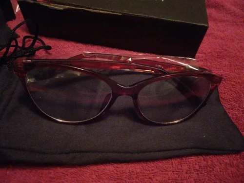 Oxygen Eyeglasses Frame Dark Brown/Cat Eye 2