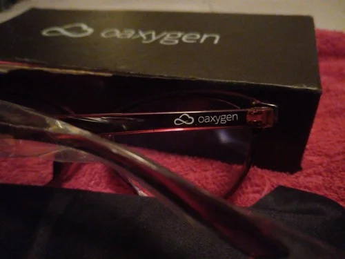 Oxygen Eyeglasses Frame Dark Brown/Cat Eye 3