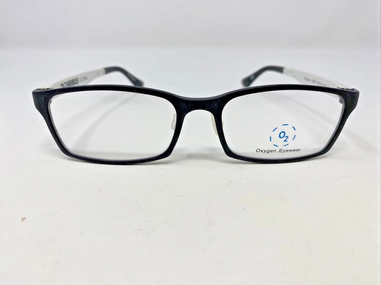 Oxygen Eyeglasses Frames 6020 53-16-145 Matte Black Full Rim 2104