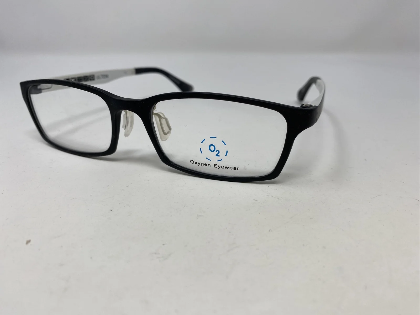 Oxygen Eyeglasses Frames 6020 53-16-145 Matte Black Full Rim 2104 2
