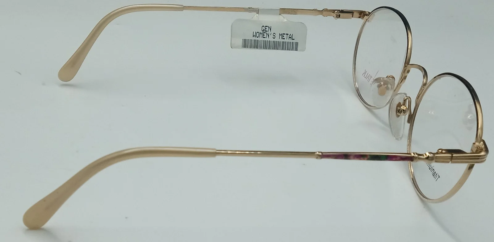 Pair The Wanda Pink 007 Eyeglasses Frames 53-16-140 2