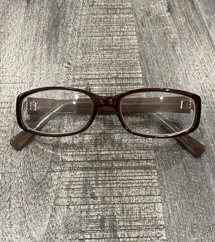 Parade 1565 Brown Eyeglasses FRAMES ONLY 50-19-130