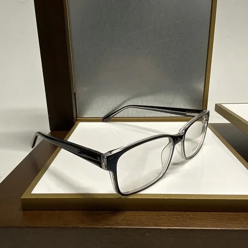 Parade 1713 Q series Black/Crystal 56-18-145 Plastic Full Rim Eyeglasses Frame 3