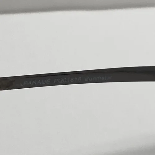 PARADE EYEGLASSES PQ01618 GUNMETAL FRAMES 51-18-140 4