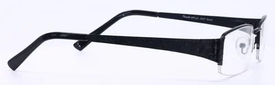 Parade +Plus 2027 Black Womens Half Rim Rectangular Eyeglasses 51-18-135 4