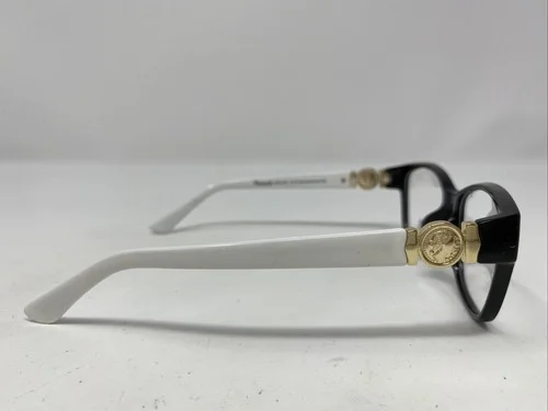 Parade Plus 2118 BLACK/WHITE 52-17-138 Plastic Full Rim Eyeglasses Frame QU21 4