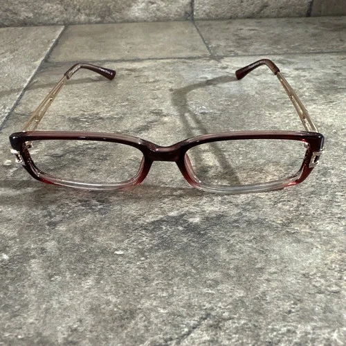 Parade Plus PP2128 Burgundy Eyeglass Frames 51-16-135mm