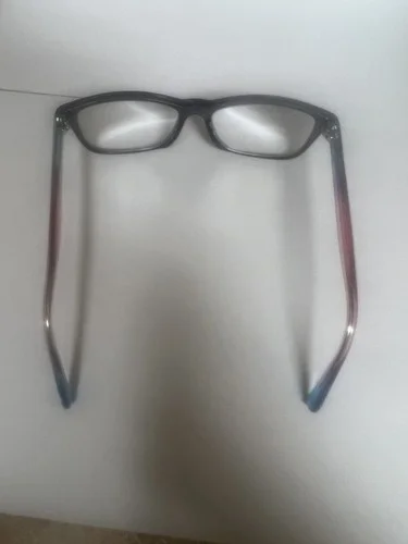 Parade Q series 1795 Blue/pink Plastic Full Rim Eyeglasses Frames Only 3