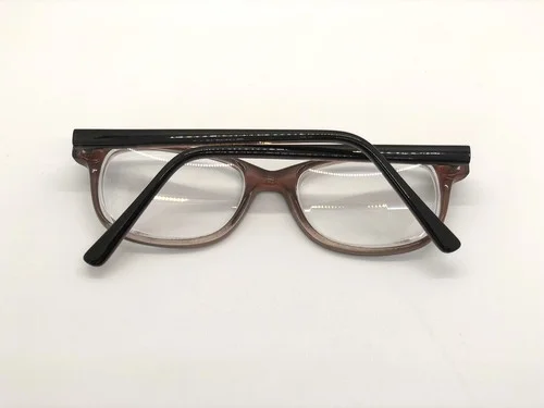 Parade Q Series Eyeglasses Frames 1730 Pink Black 52-17-140 Full Rim 4