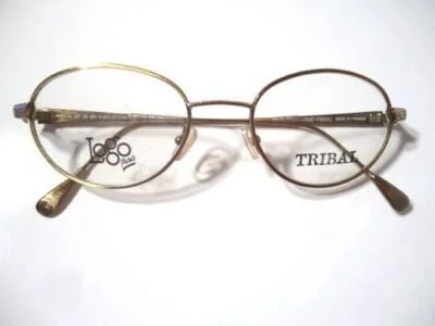 Paris France Logo Eyeglass Frames Tribal Massai 140 Lot 15 Vintage NOS