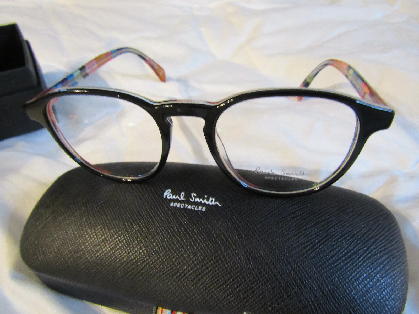 PAUL SMITH ,AUTHENTIC, Mayall 8263 -1618 145 Eyeglasses Onyx/Artists Stripe 48mm 2