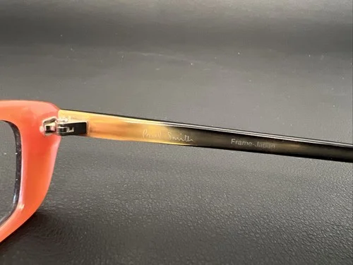Paul Smith PS-406 52-16-138 OABL Authentic Glasses Frames Brown Pink Tortoise 4