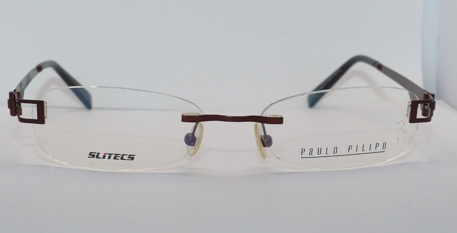 Paulo Pilipe Drill Mount Rimless 3 piece Germany EYEGLASS FRAME 50-18-140