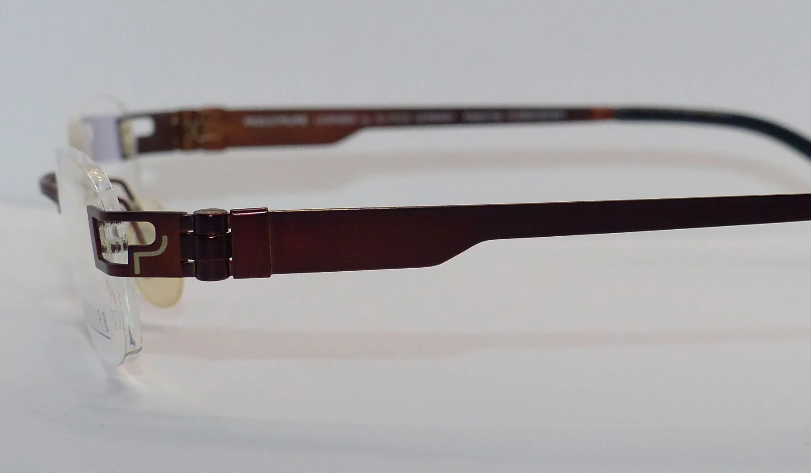 Paulo Pilipe Drill Mount Rimless 3 piece Germany EYEGLASS FRAME 50-18-140 3