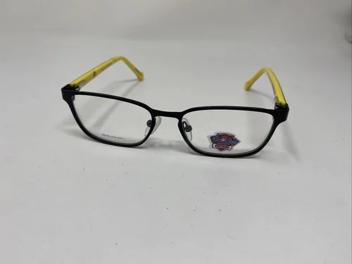 Paw Patrol EYEGLASS FRAME PP07 BLACK YELLOW 46/15/125 FLEX HINGE 0763